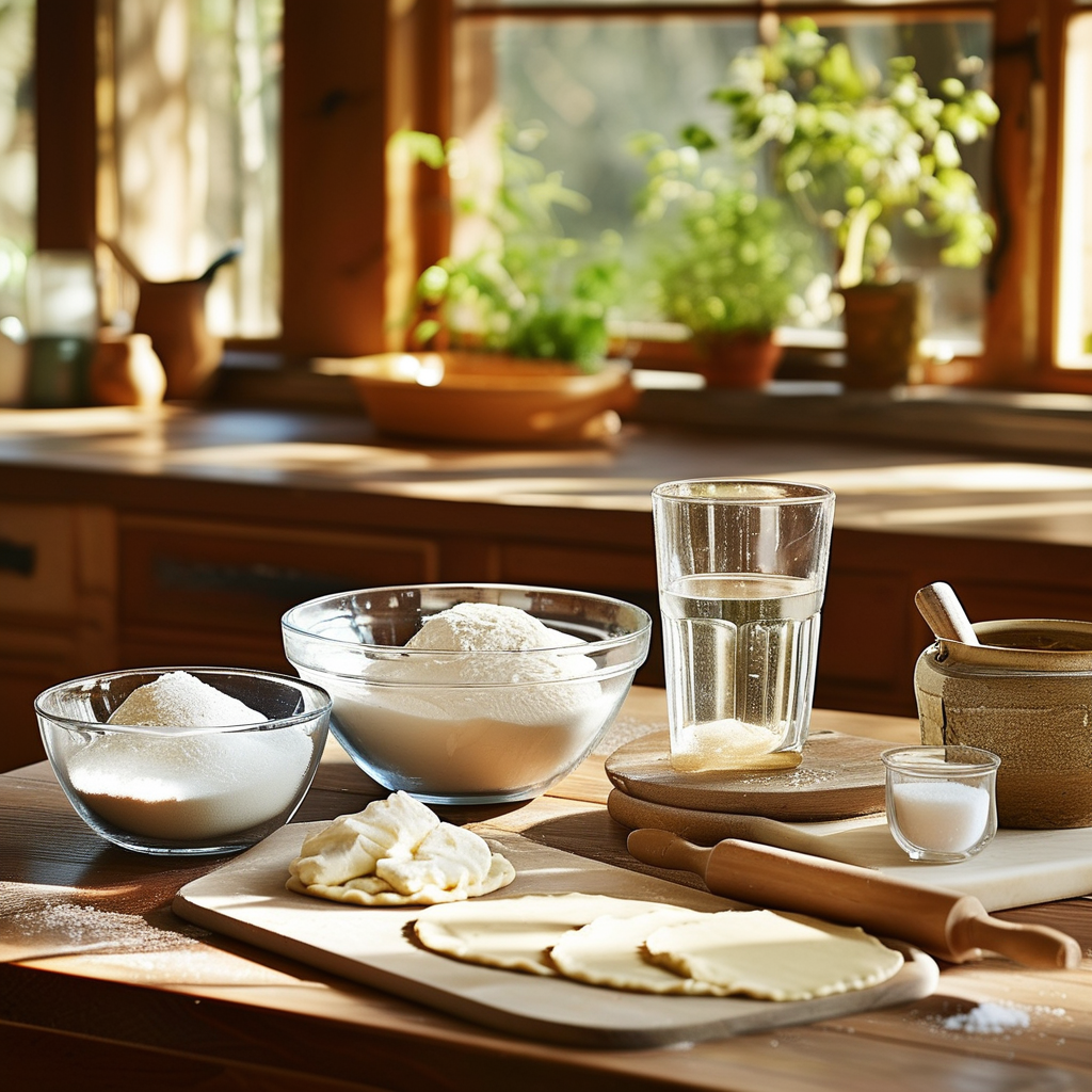 Ingredients for Easy Pie Crust