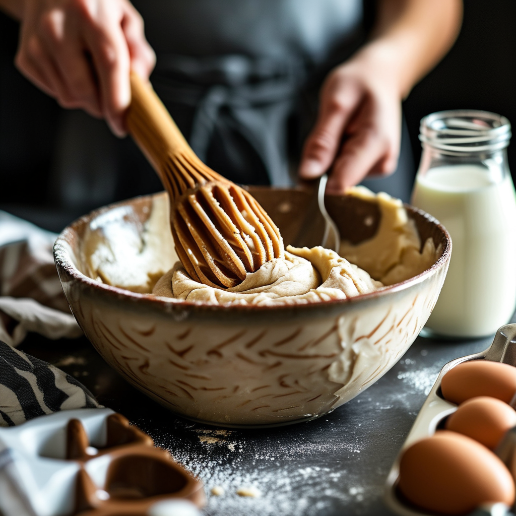 Mixing Dough