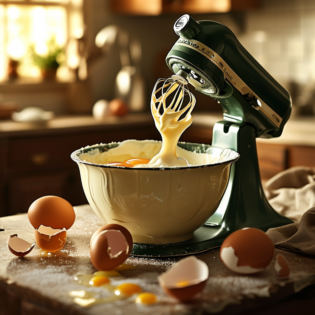 Mixing in Eggs