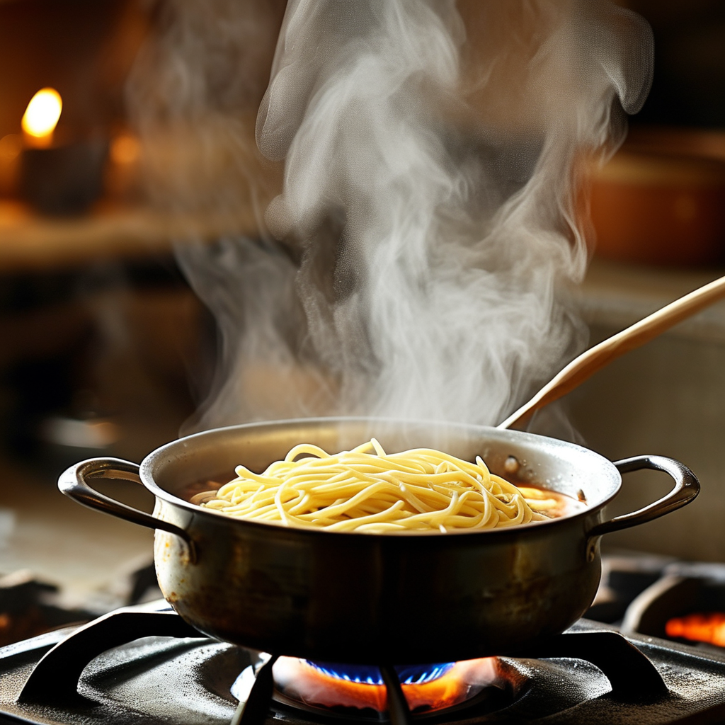 Cooking Spaghetti