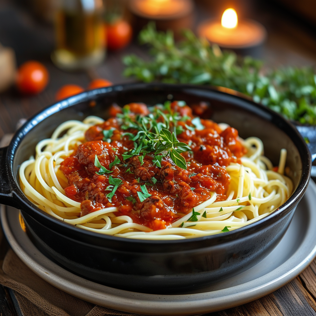 Oregano tomato sauce
