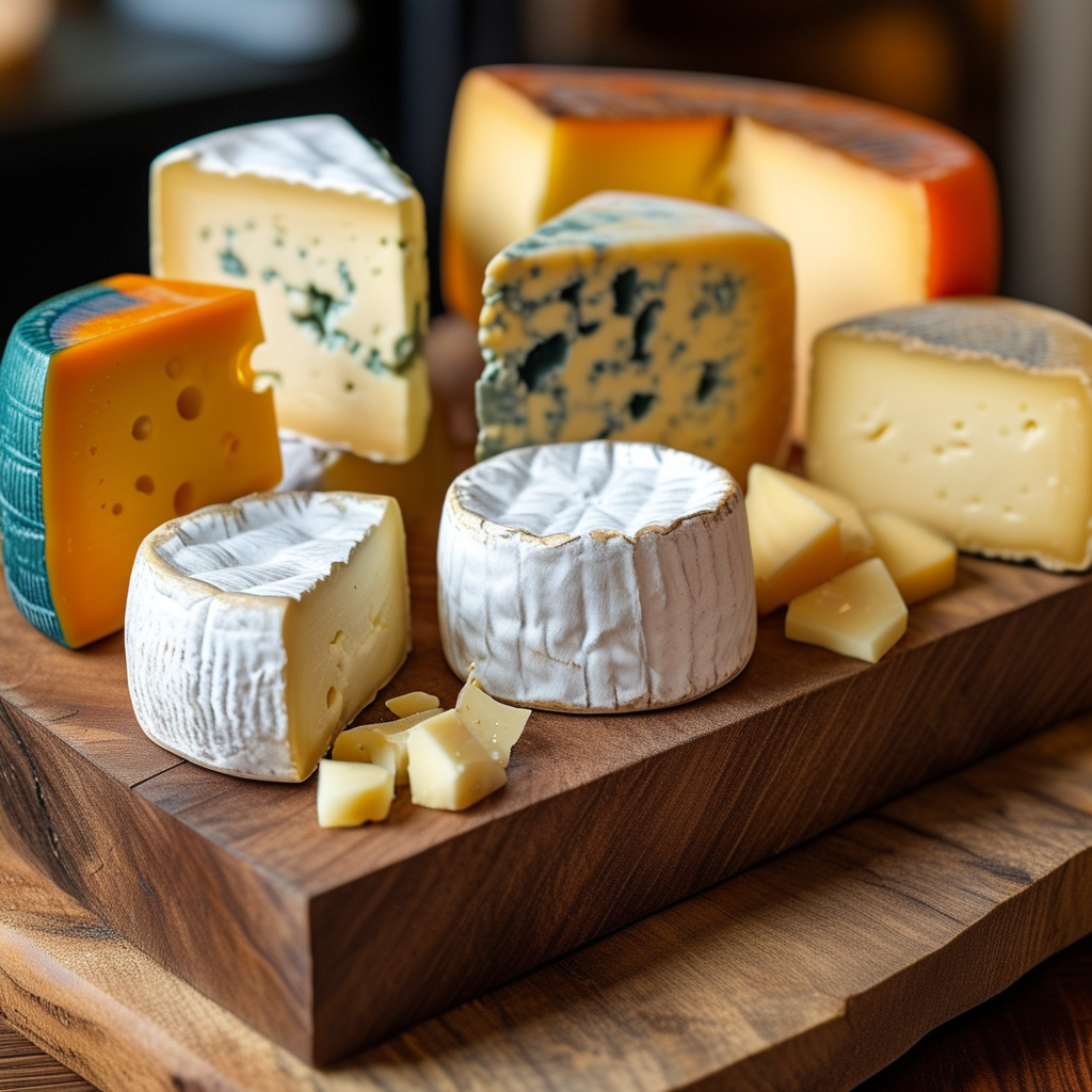 Various types of Pepper Jack Cheese