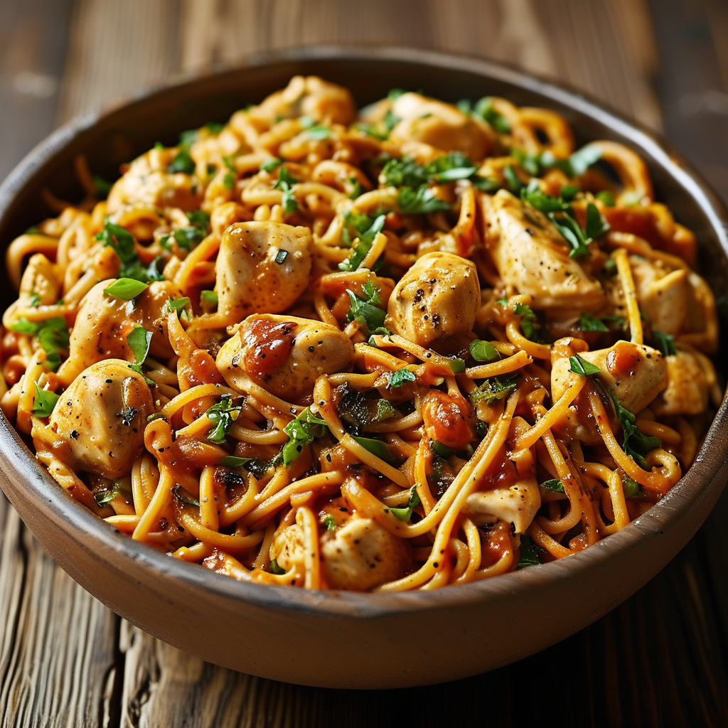 Spicy Chicken Pasta