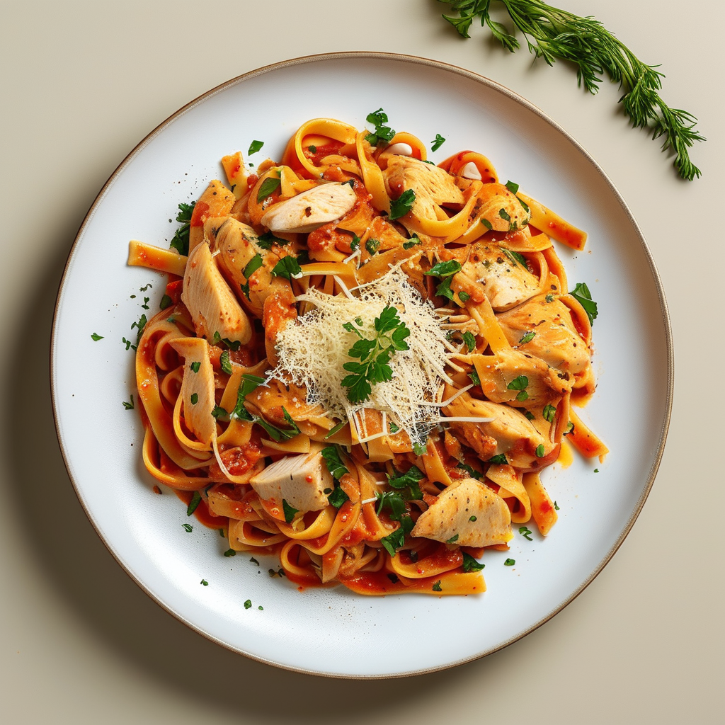 Spicy Chicken Pasta