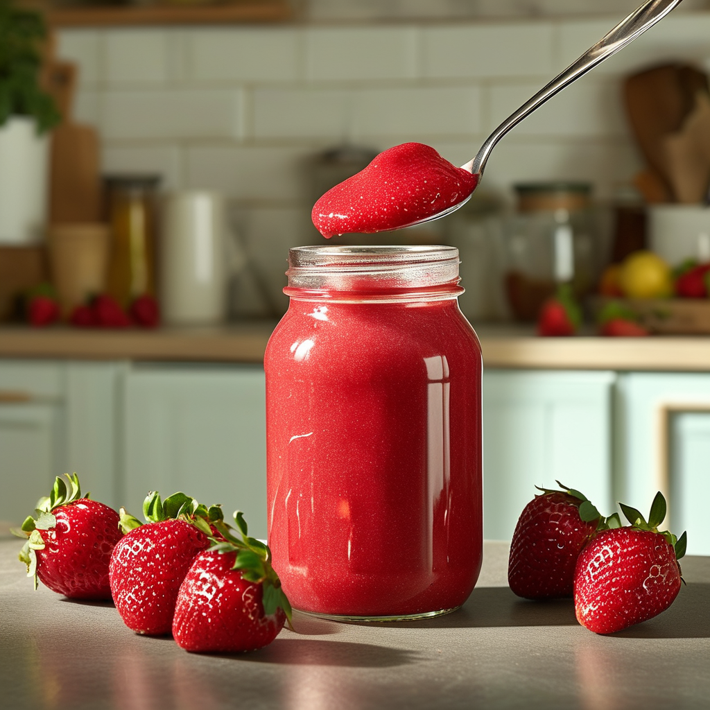 Finished Strawberry Filling