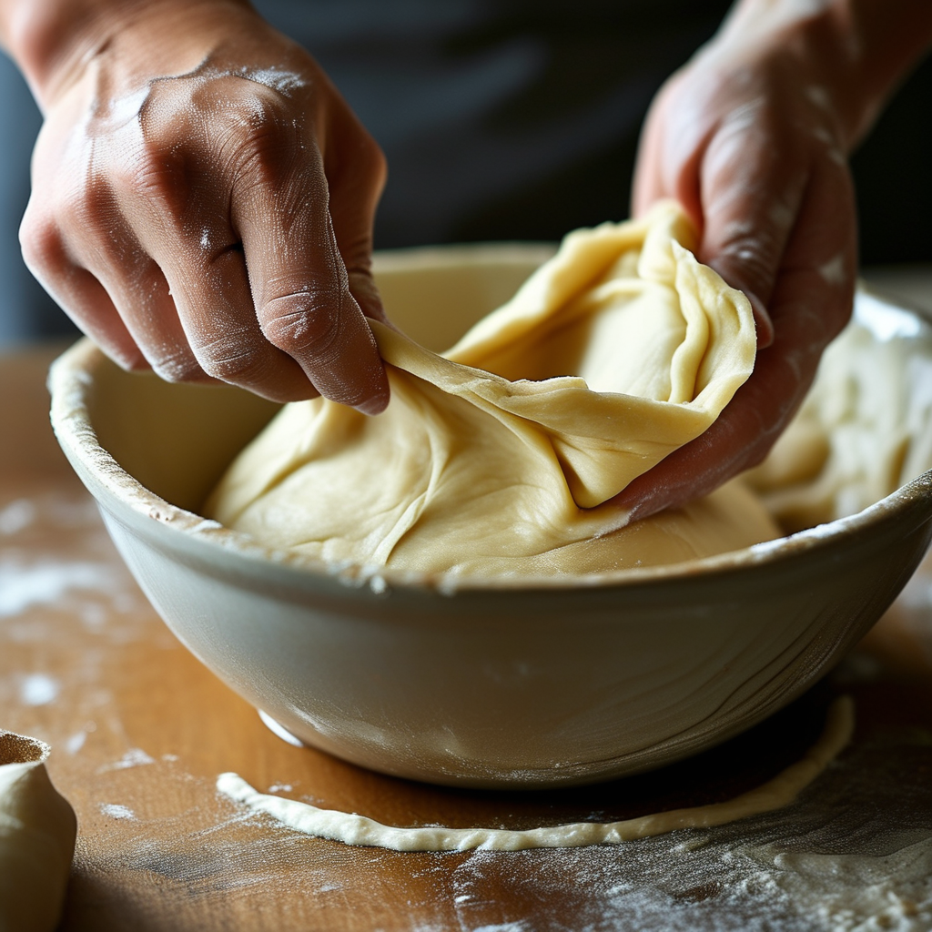 Mixing Dough