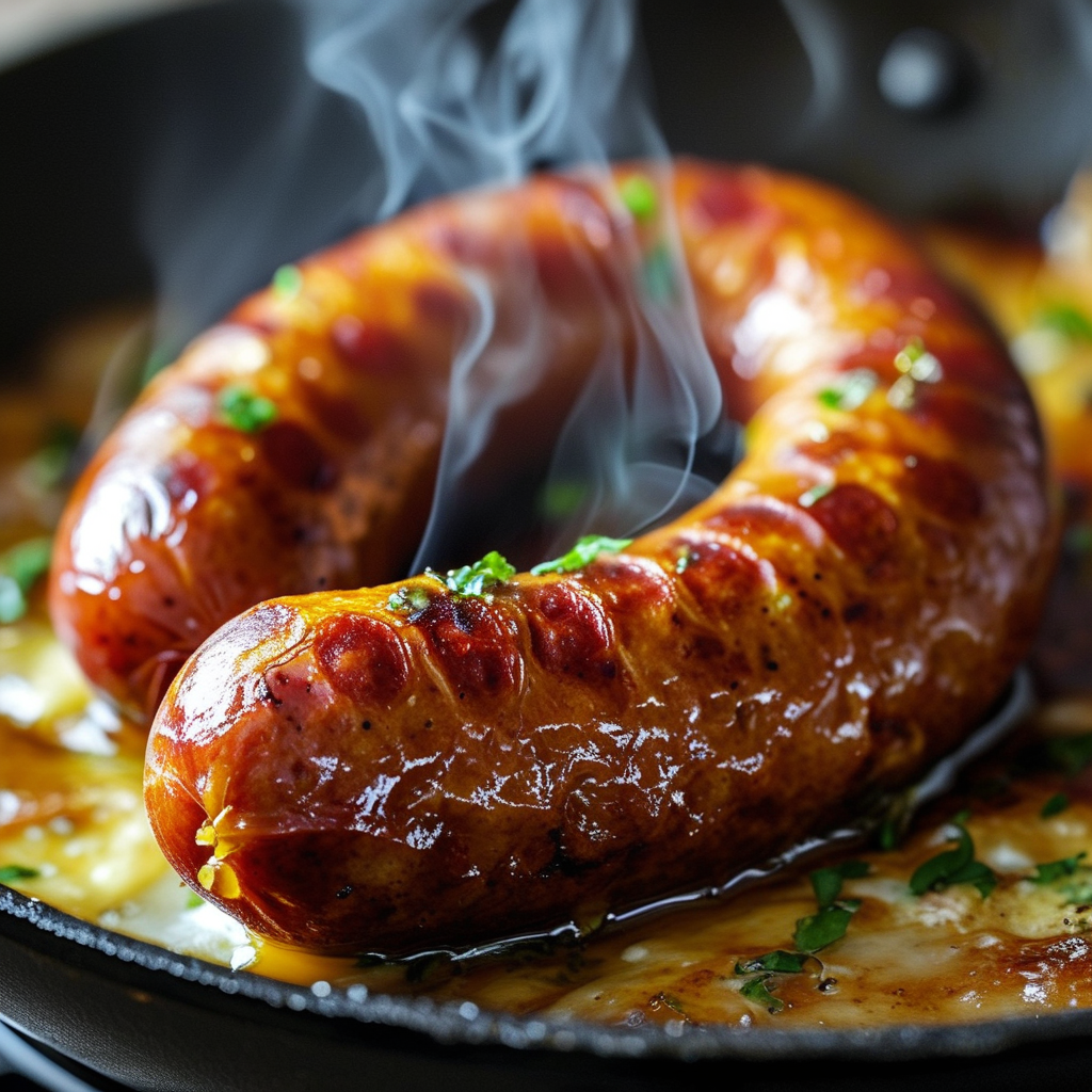 Cooking Sausage