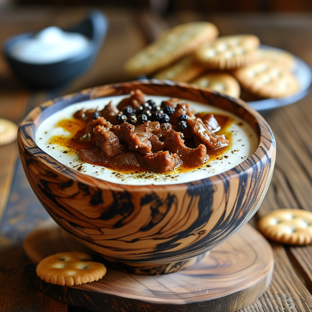 Sawmill Gravy in a Serving Bowl