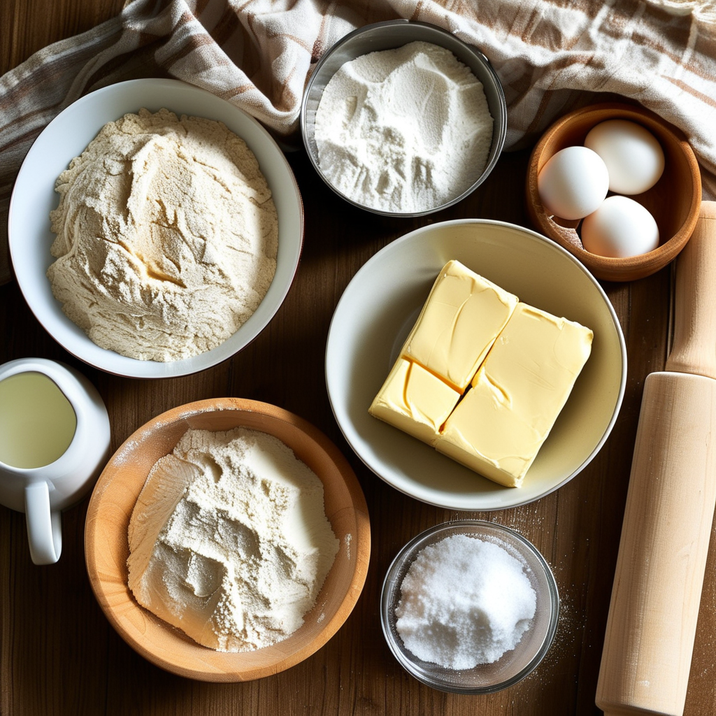 Ingredients for Pie Crust