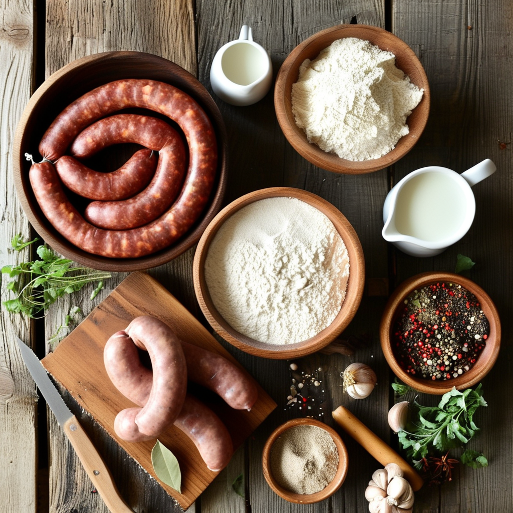 Ingredients for Sawmill Gravy