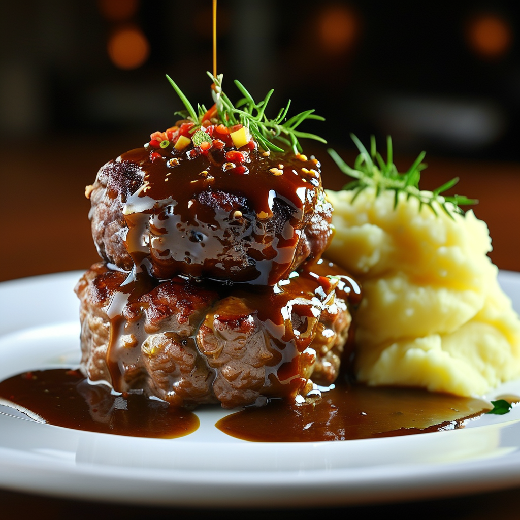 Brown Gravy Served