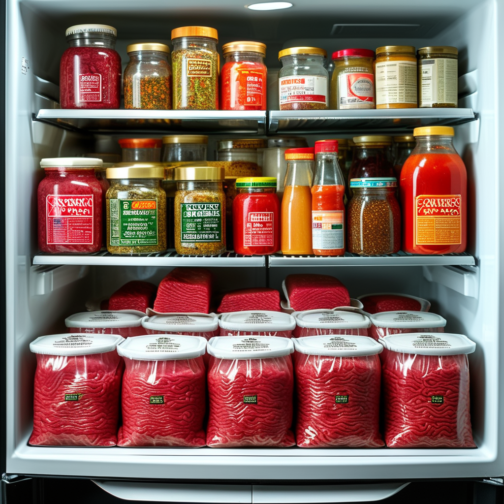 Frozen Ground Beef Storage