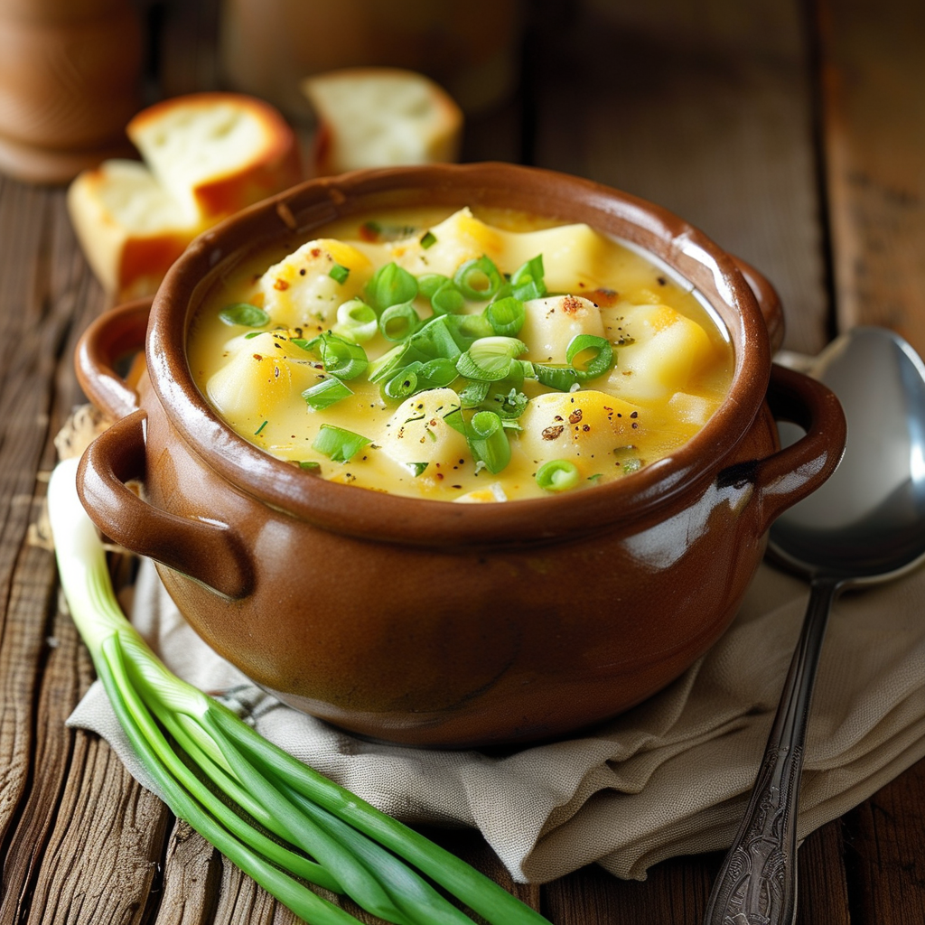 Creamy Potato Cheese Soup