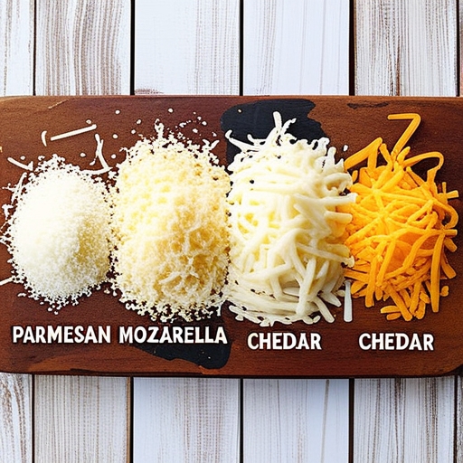 Types of Shredded Cheese