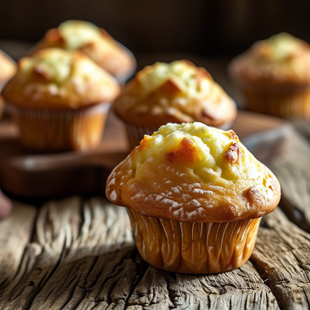 Muffins with Sour Cream
