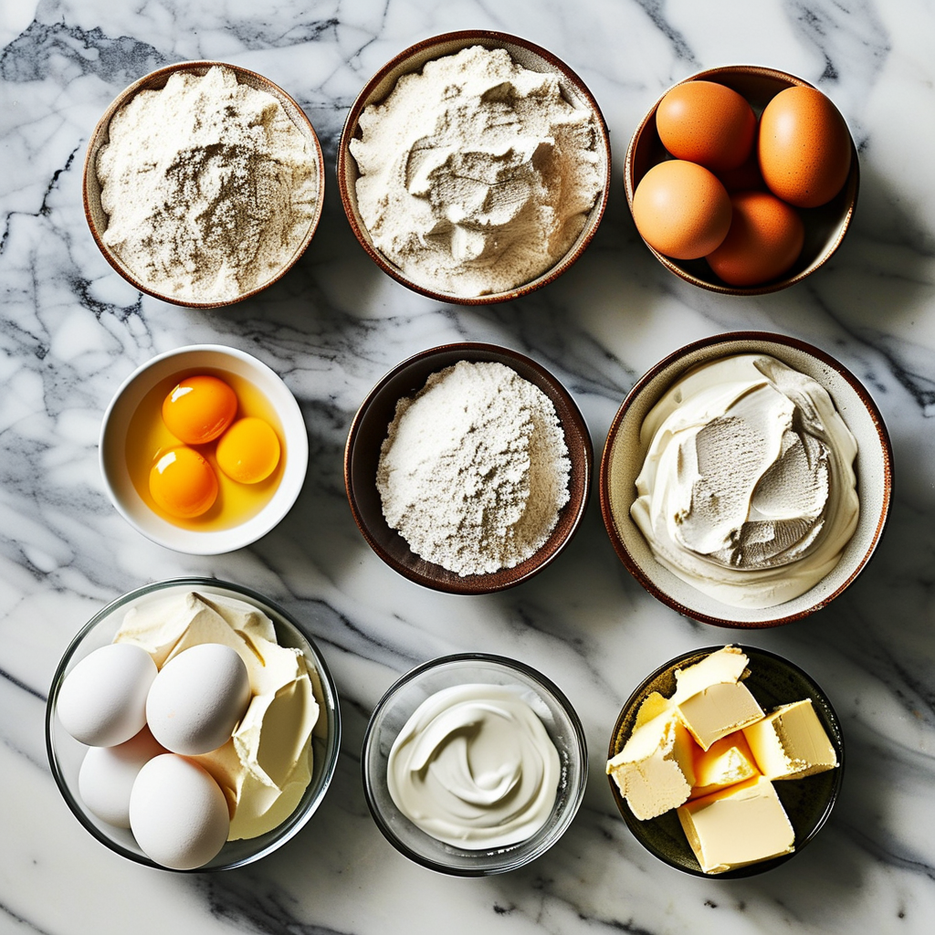Ingredients for Muffins