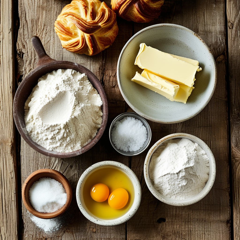 Pastry Crust Ingredients