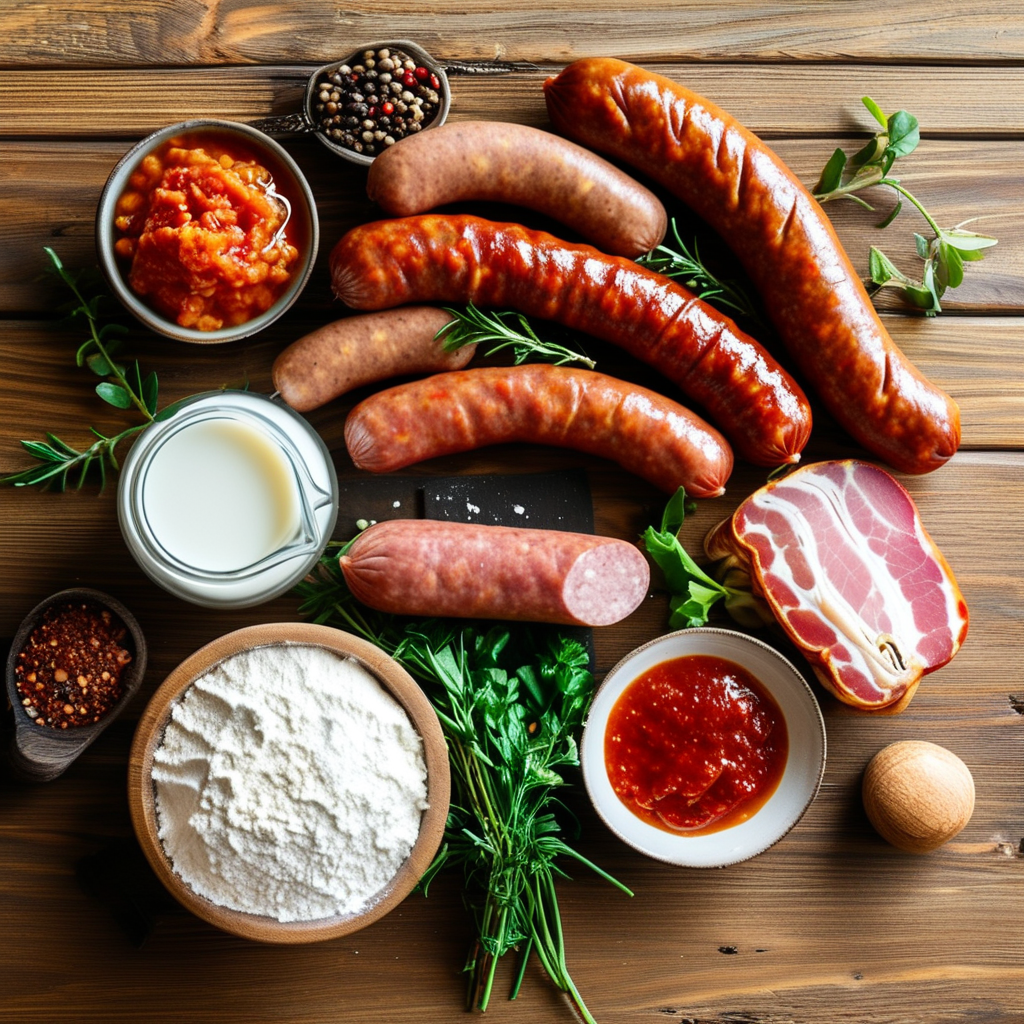 Ingredients for Sawmill Gravy