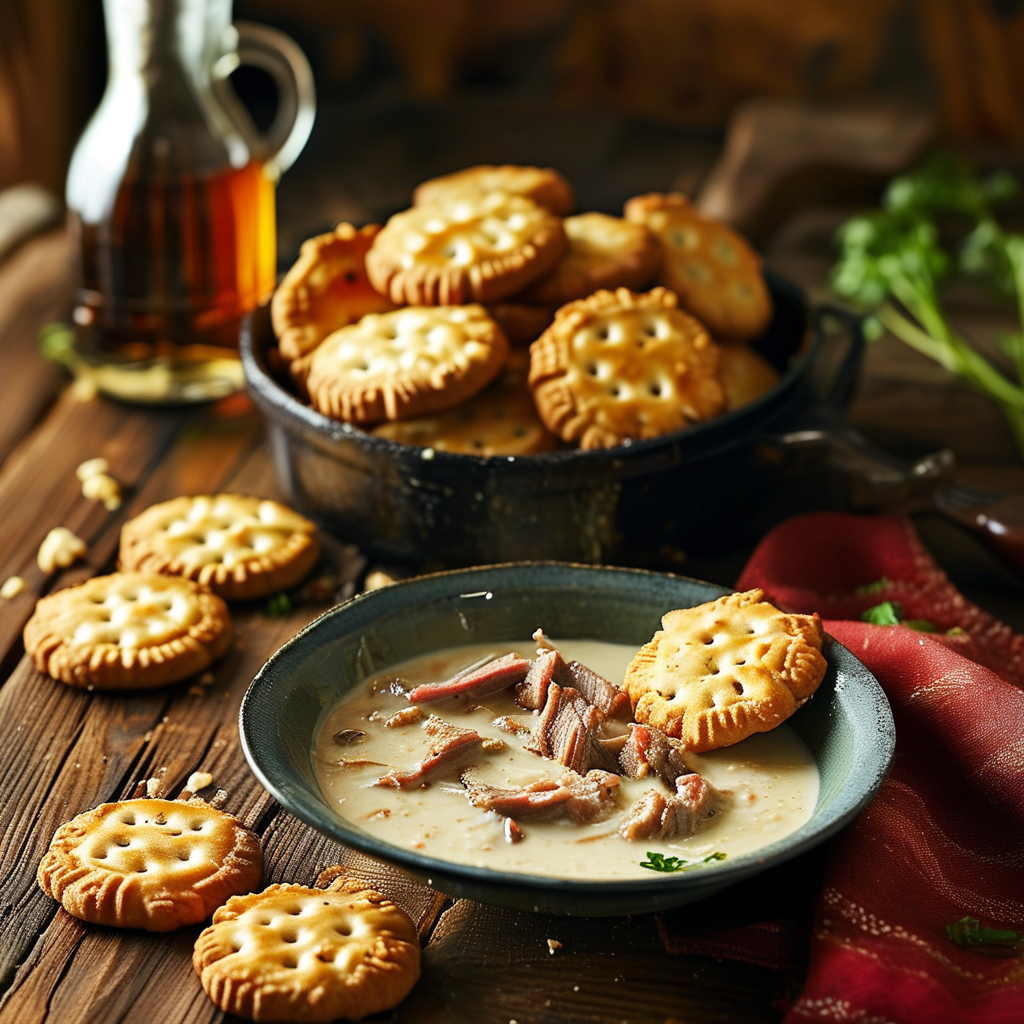 Gravy over Biscuits