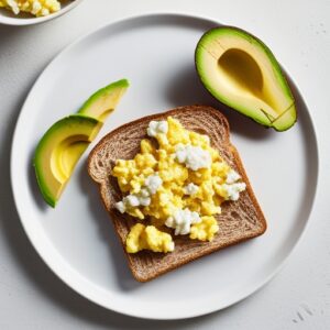 Scrambled Eggs with Cottage Cheese