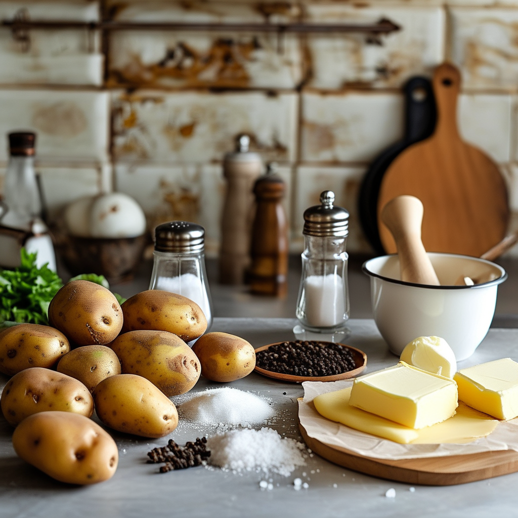 Ingredients for Hash Browns