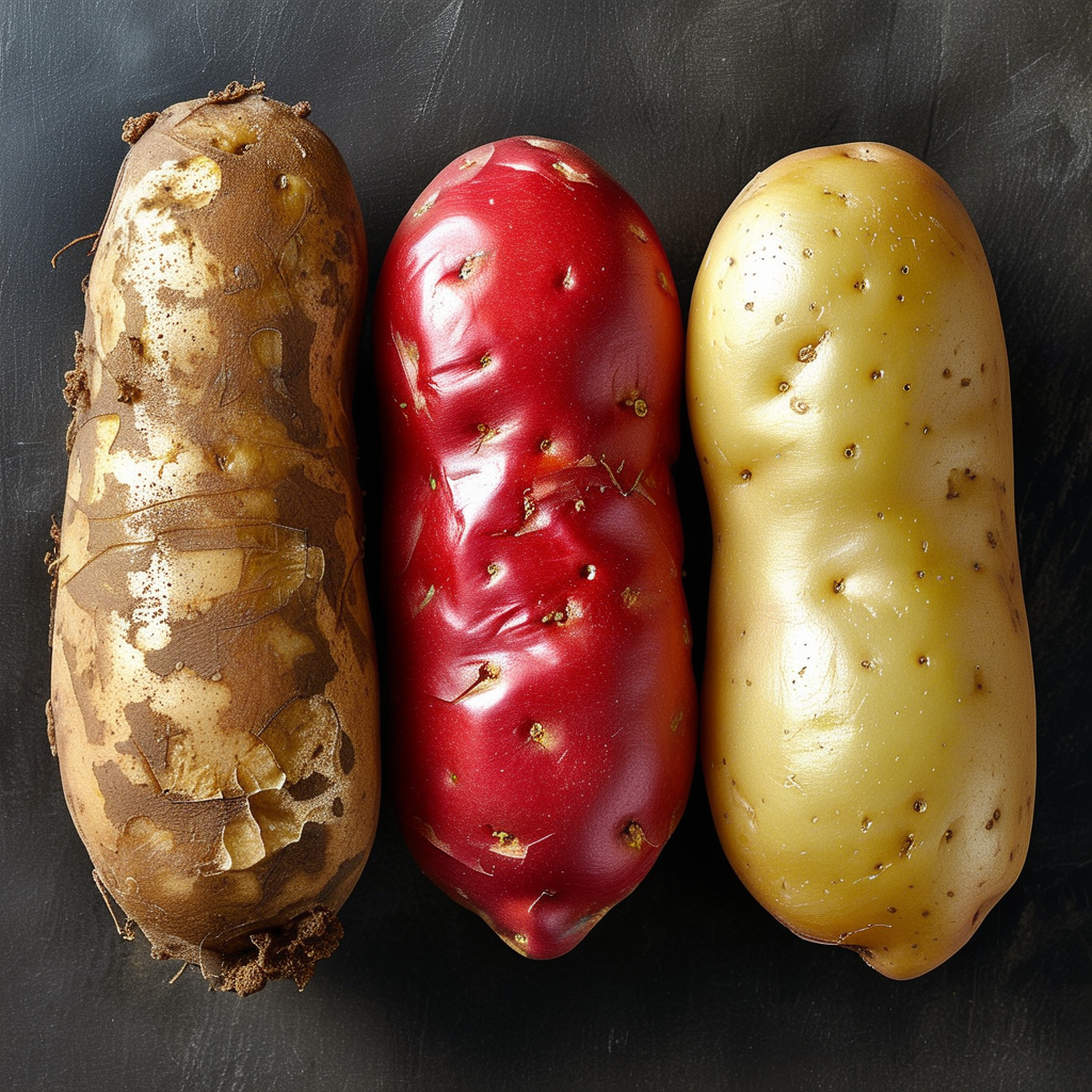 Comparison of starchy and waxy potatoes