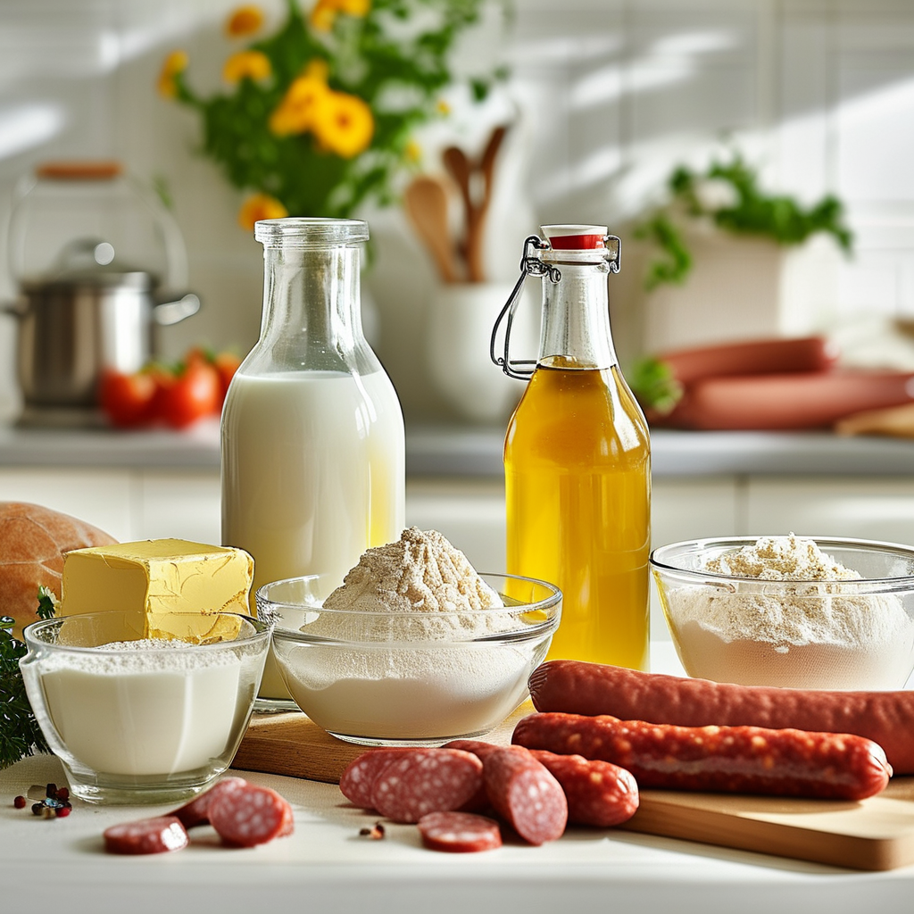 White gravy ingredients