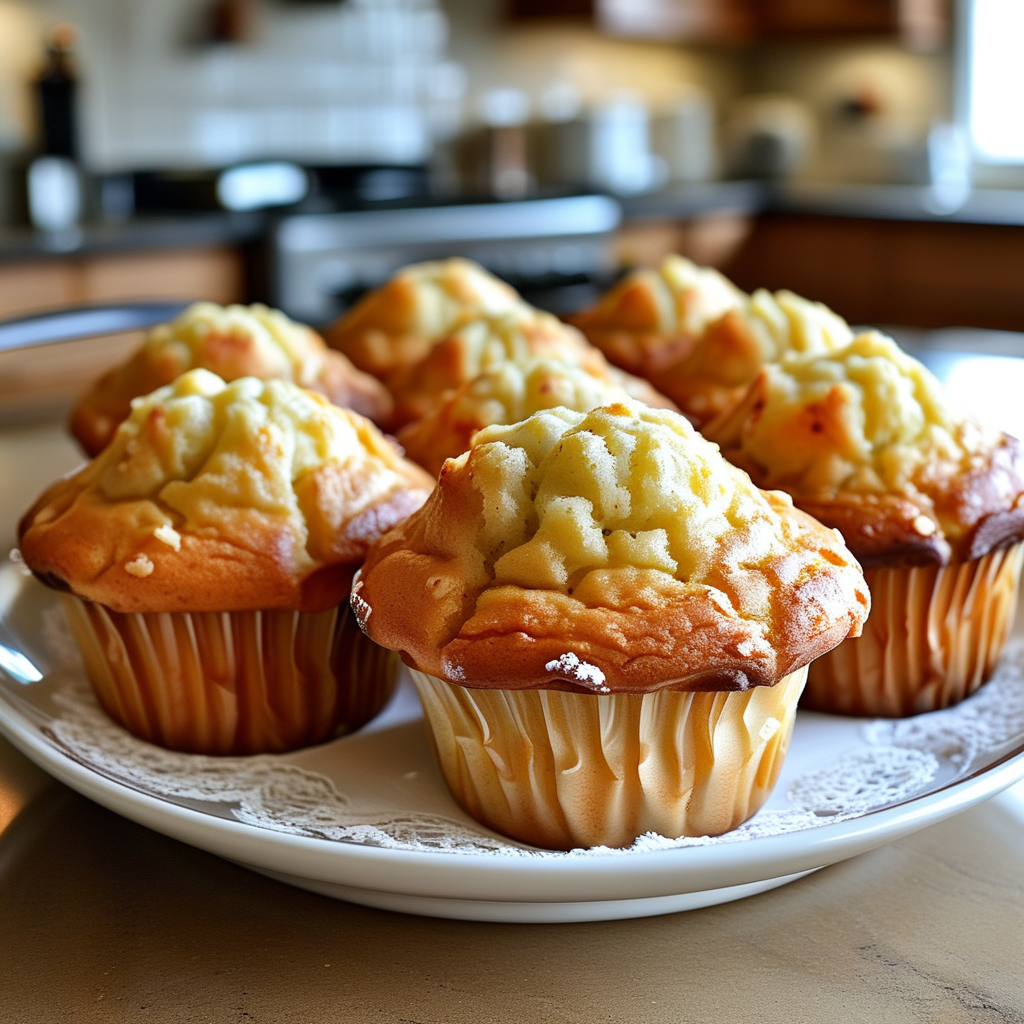 Baked muffins