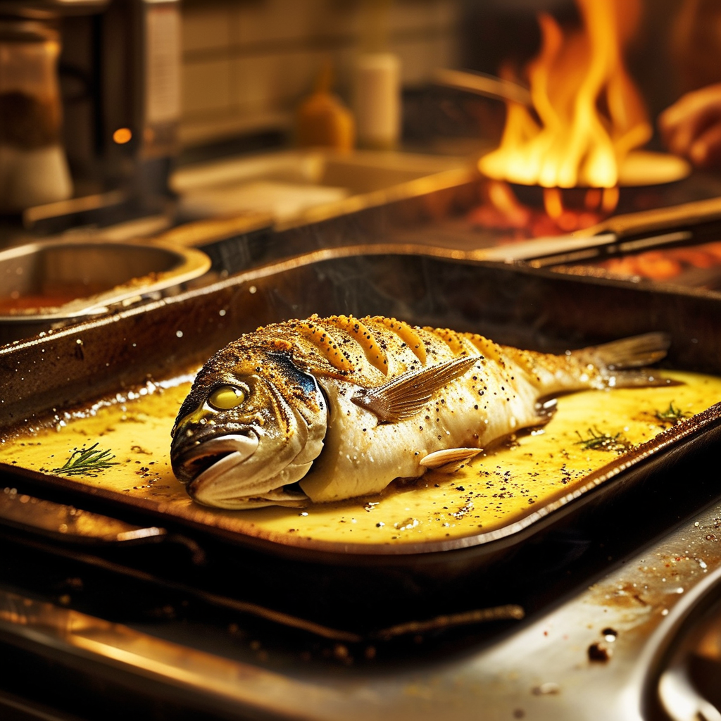 Cooking process of Poor Man's Lobster