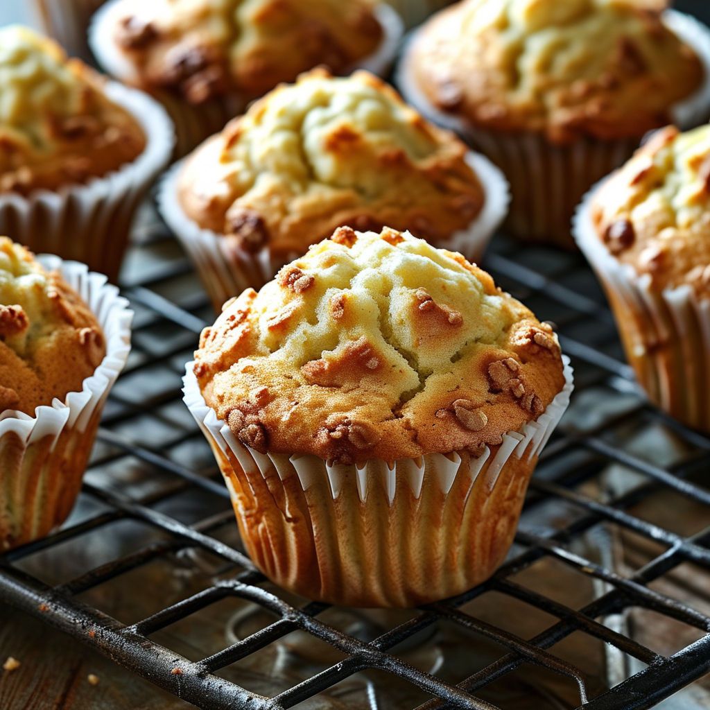 Baked Sour Cream Muffins