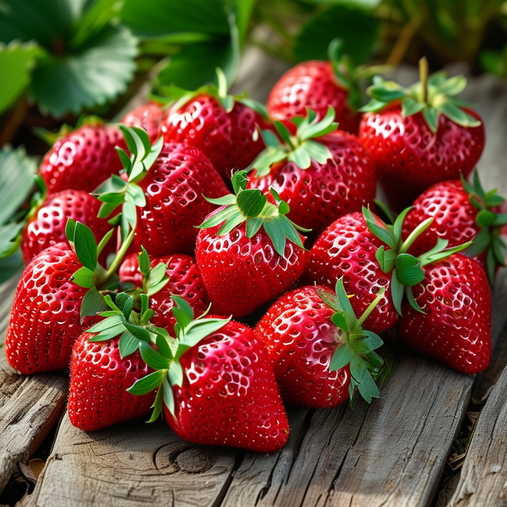 Fresh strawberries