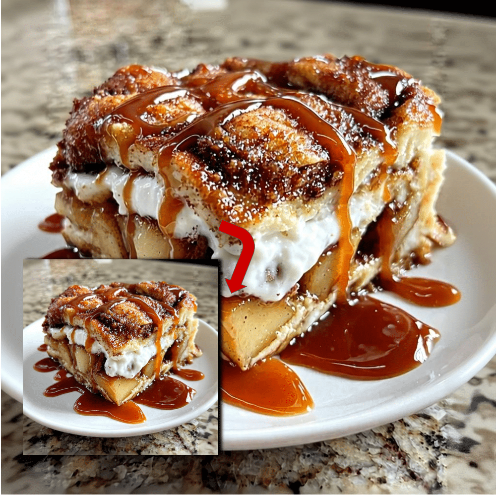 Easy Apple Cinnamon Roll Lasagna Recipe