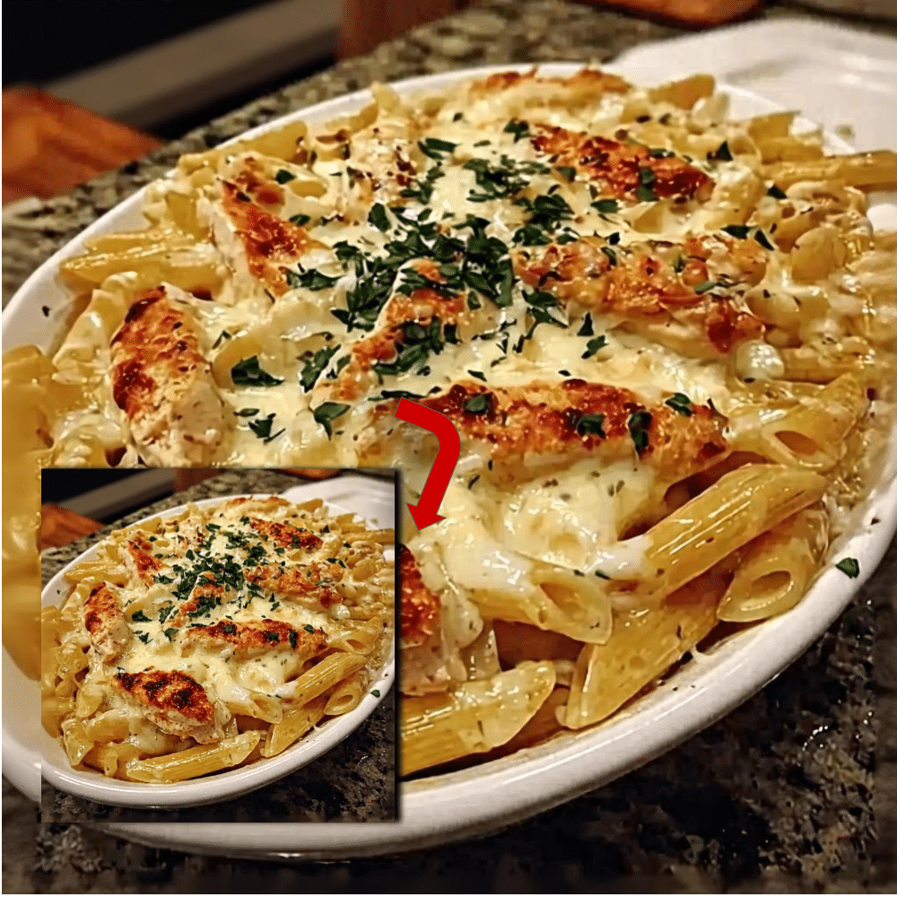 Easy Baked Chicken Mozzarella Pasta Recipe