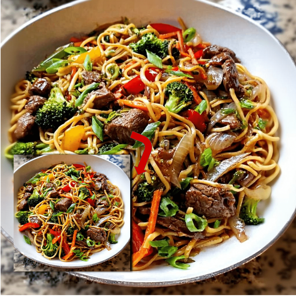 Easy Beef Lo Mein with Vegetables (Better Than Takeout)