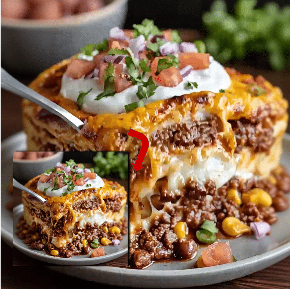 Easy Cheesy Taco Lasagna Recipe (Family Favorite!)