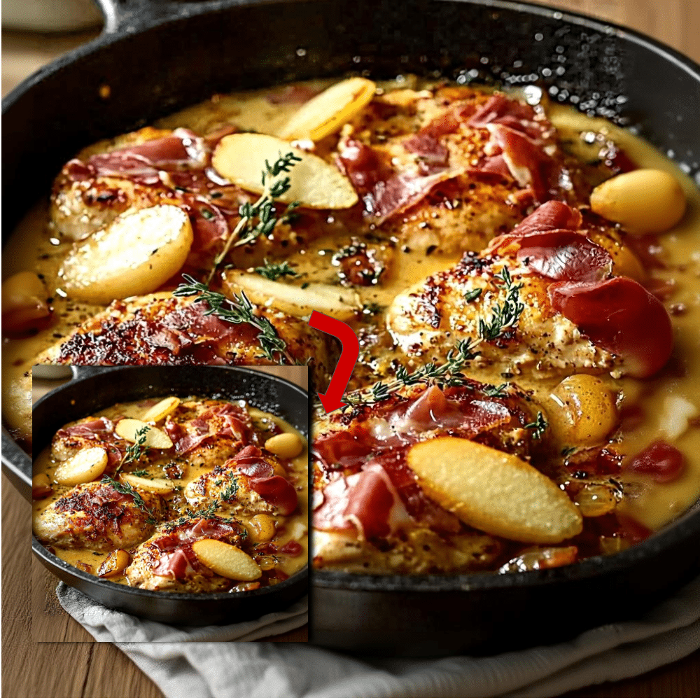 Creamy Apple Cider Chicken (Easy One-Pan Recipe!)