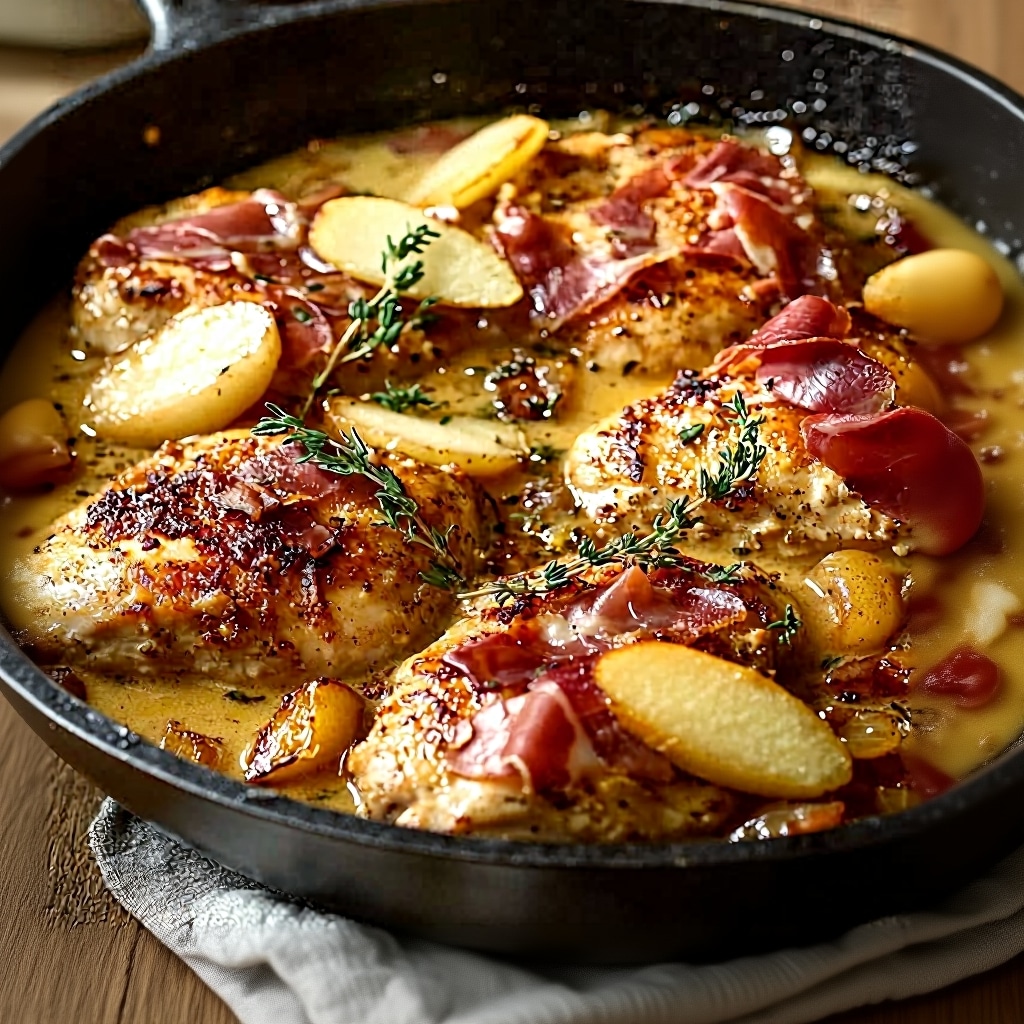 Creamy Apple Cider Chicken (Easy One-Pan Recipe!)