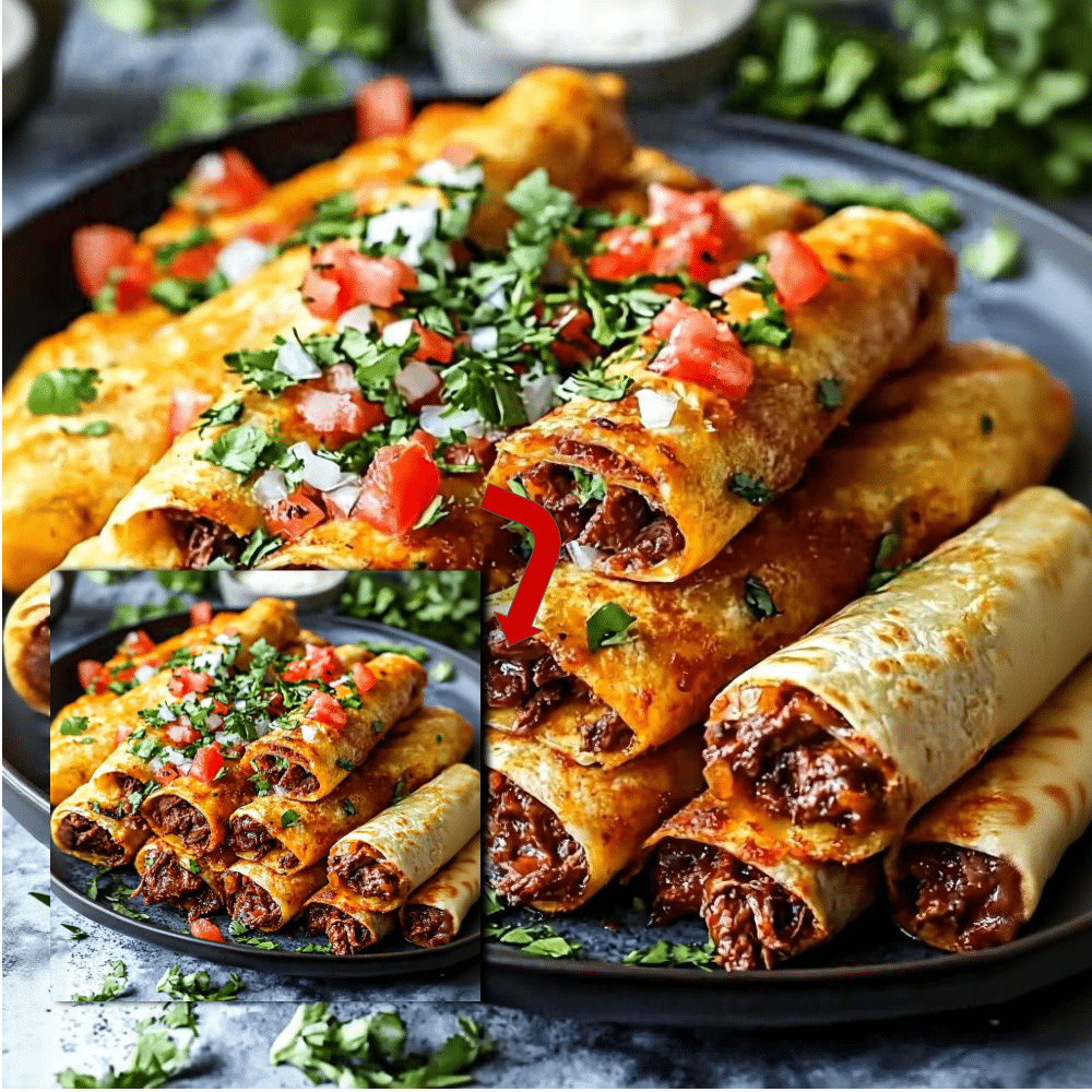 Easy Crispy Beef Taquitos Recipe (3 Ways!)