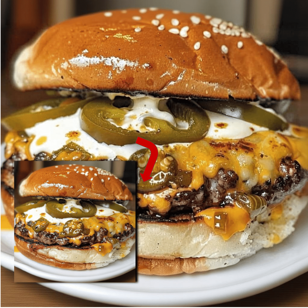 Fireball Jalapeño Popper Burger (Sweet & Spicy Recipe)