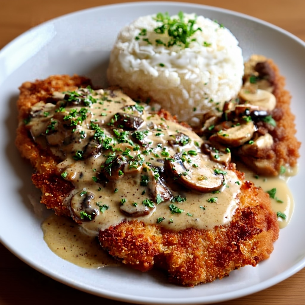 Best Jägerschnitzel Mushroom Sauce (Easy Recipe)