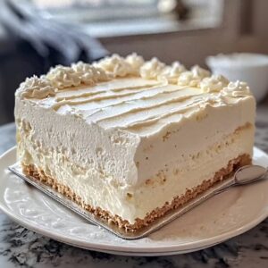 Easy No-Bake Graham Cracker Cheesecake (Creamy Recipe)
