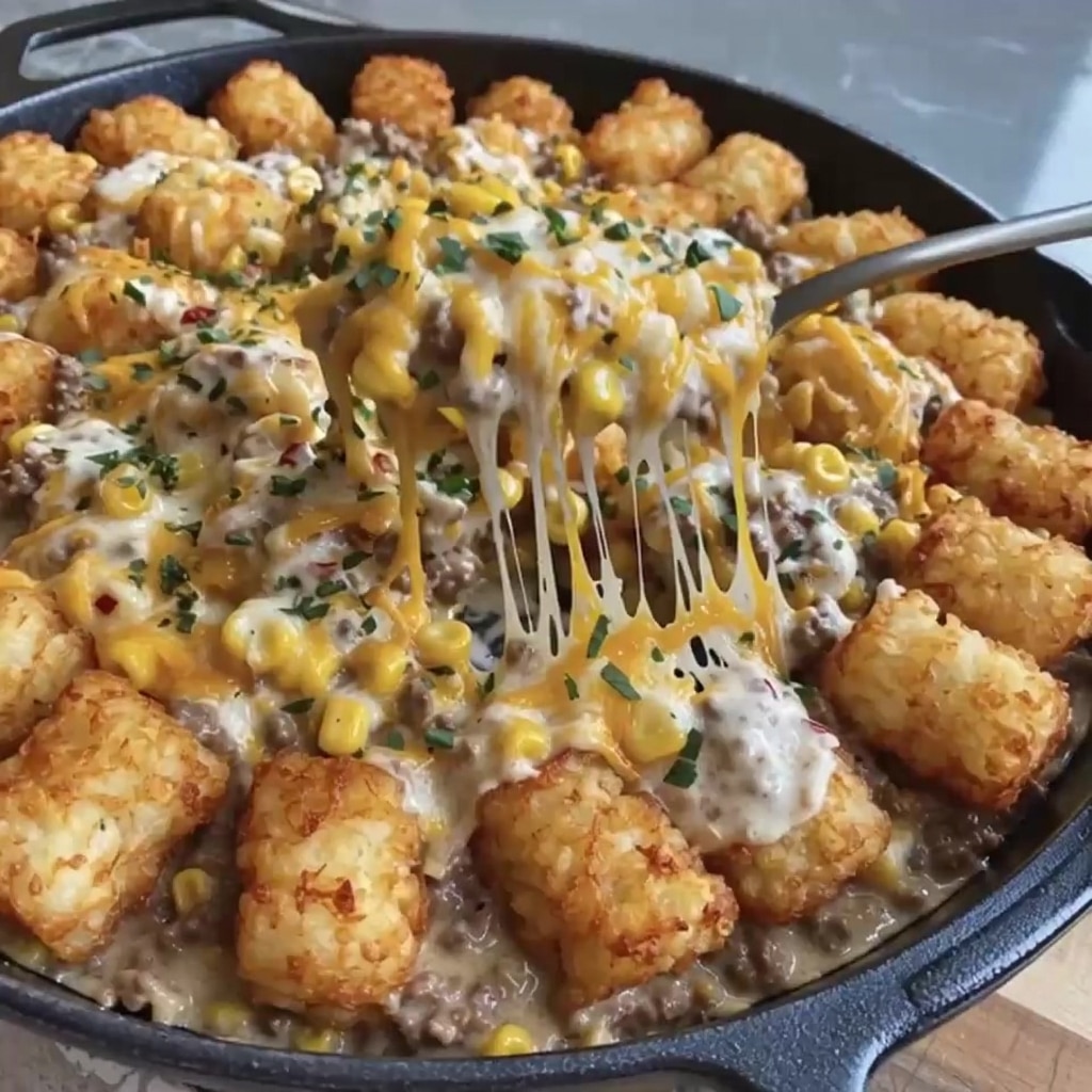 Easy One Pan Cowboy Casserole Recipe