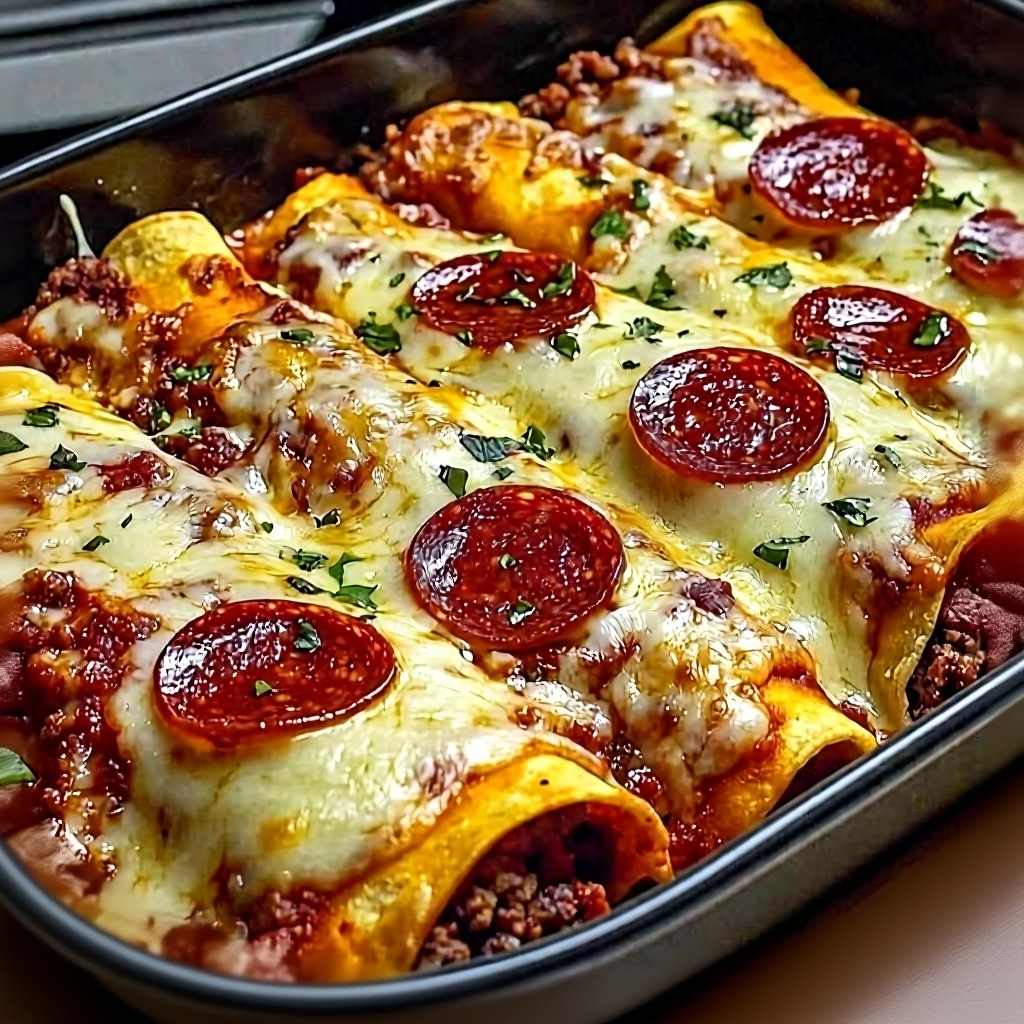 Easy Pizza Enchiladas Recipe (Family Favorite!)