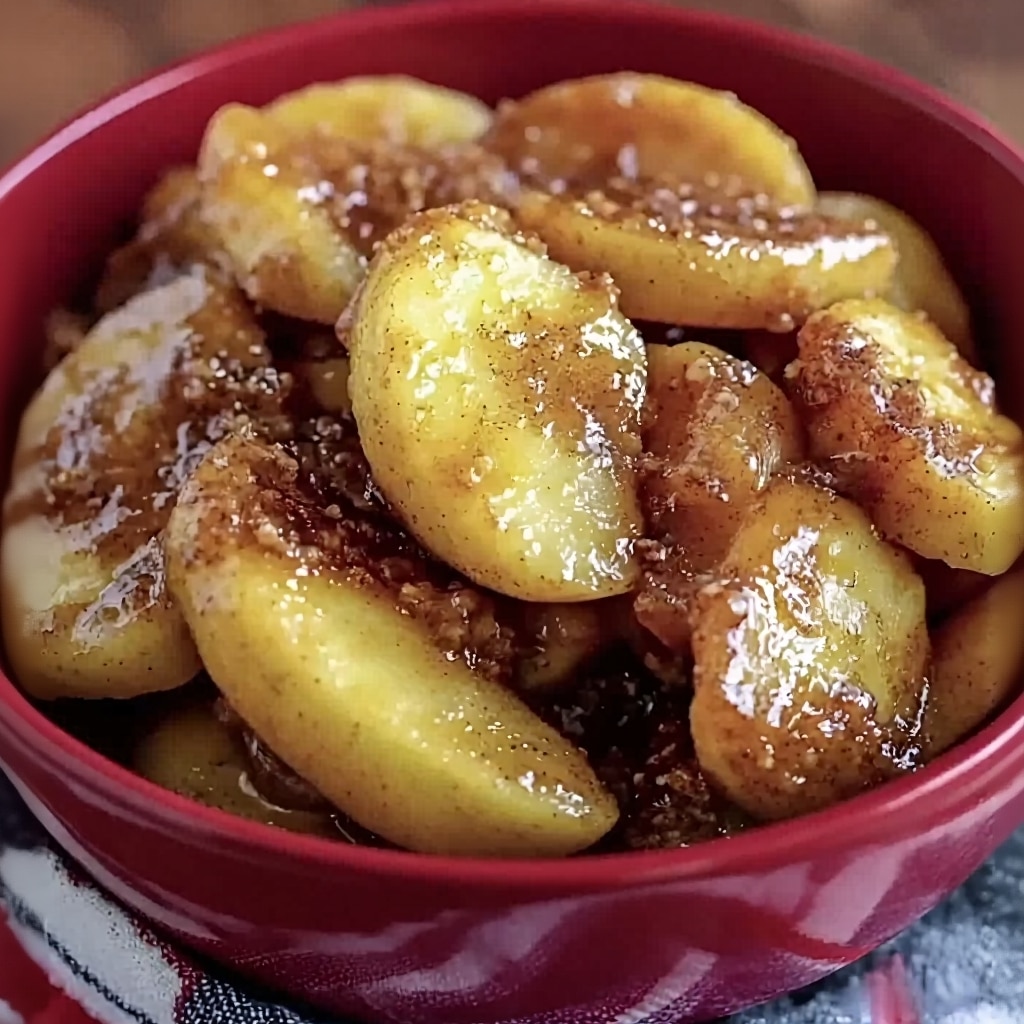 Easy Slow Cooker Cinnamon Apples Recipe