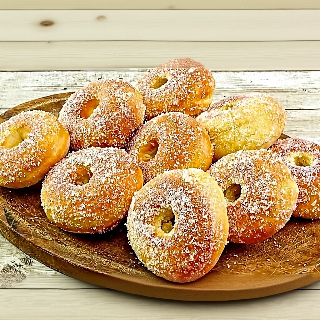 Easy Air Fryer Donuts (Ready in 10 Minutes!)