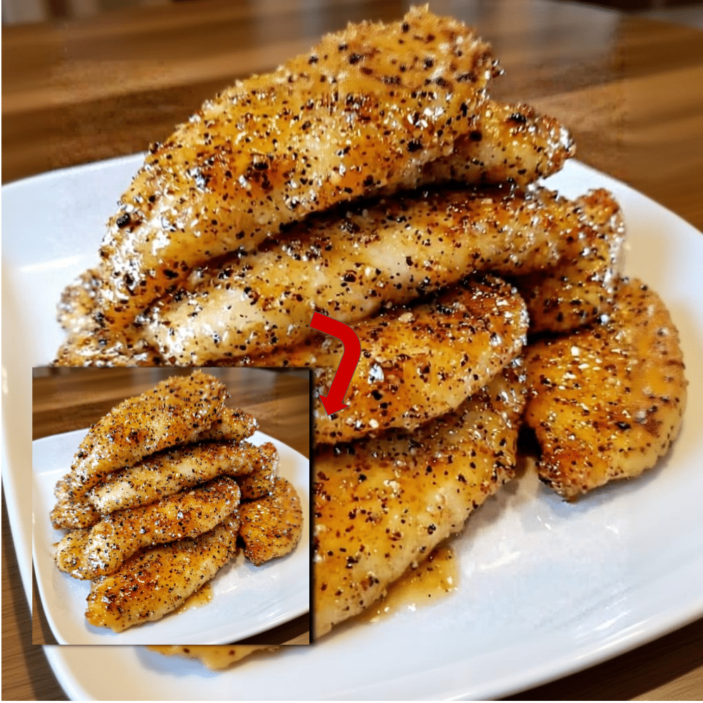 Easy Air Fryer Honey Garlic Chicken Tenders