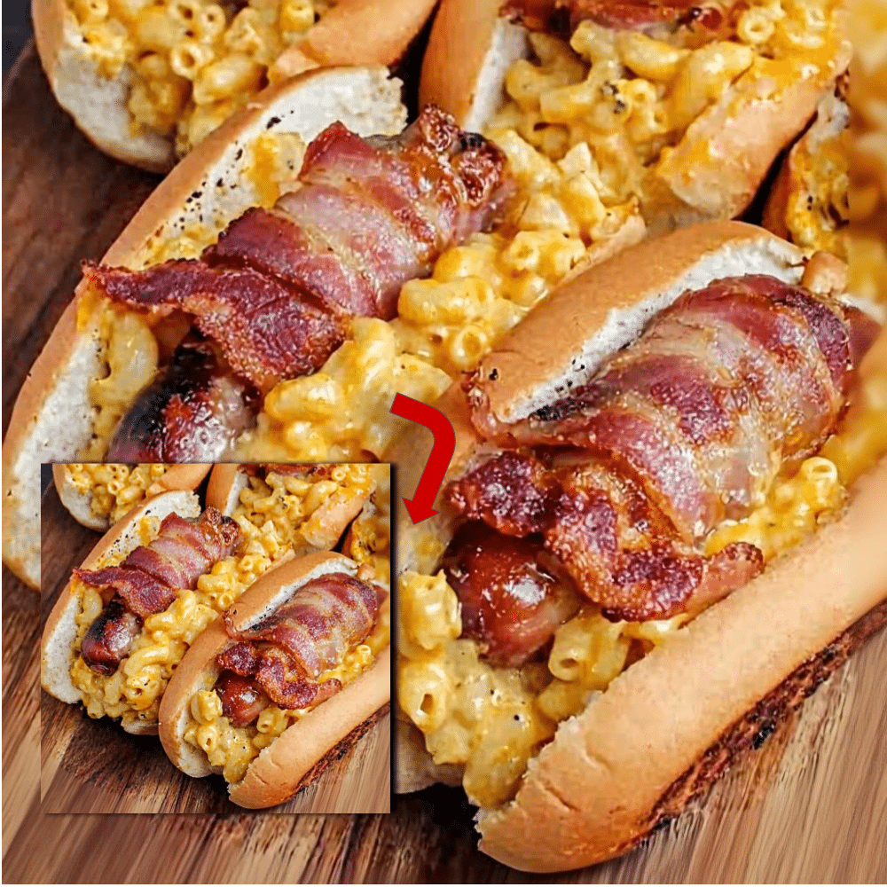 The Ultimate Bacon Mac and Cheese Dogs (Easy Recipe)
