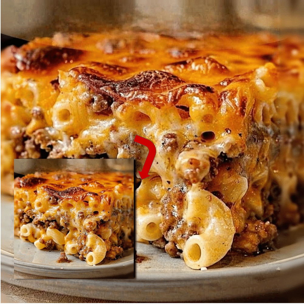 Best Baked Macaroni Beef Casserole (Easy Recipe!)