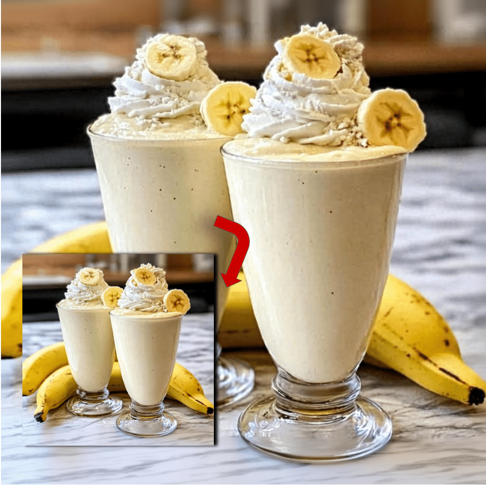 Creamy Banana Milkshake Recipe (Simple & Healthy)