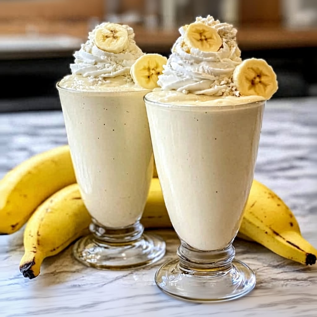 Creamy Banana Milkshake Recipe (Simple & Healthy)